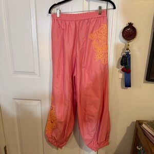 Free People Movement Baller Embroidered Pants